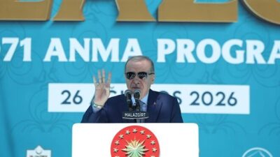 Cumhurbaşkanı Recep Tayyip Erdoğan, Malazgirt Zaferi’nin 955’inci yıl dönümü dolayısıyla