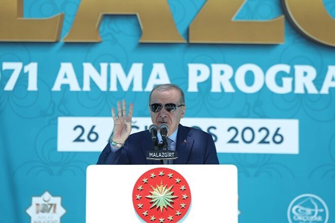 Cumhurbaşkanı Recep Tayyip Erdoğan, Malazgirt Zaferi’nin 955’inci yıl dönümü dolayısıyla
