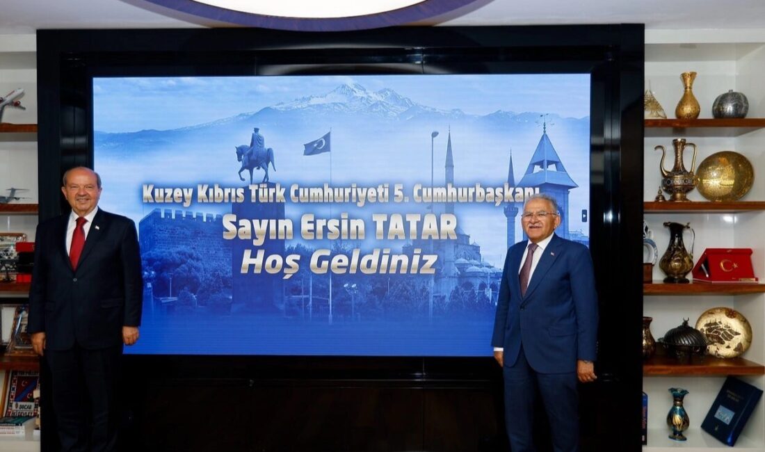 Kuzey Kıbrıs Türk Cumhuriyeti 5. Cumhurbaşkanı Ersin Tatar, Kayseri'nin 2027