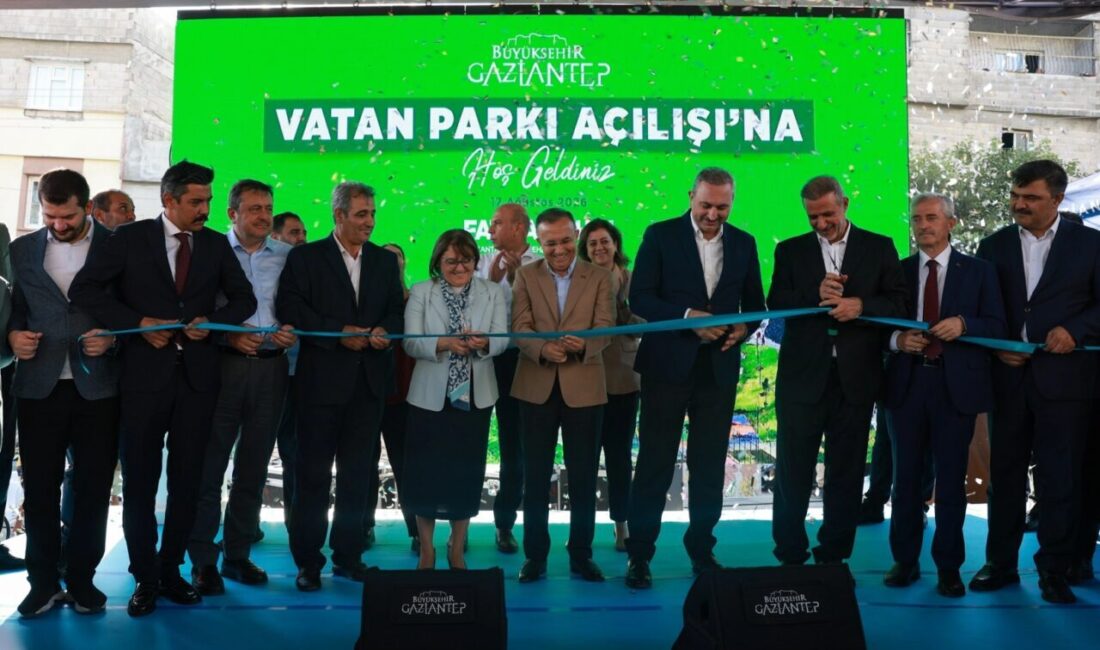 Gaziantep Büyükşehir Belediyesi tarafından Şahinbey ilçesi Vatan Mahallesi’nde yapımı tamamlanan
