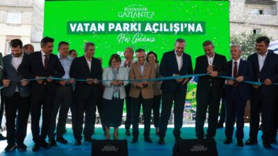 Gaziantep Büyükşehir Belediyesi tarafından Şahinbey ilçesi Vatan Mahallesi’nde yapımı tamamlanan