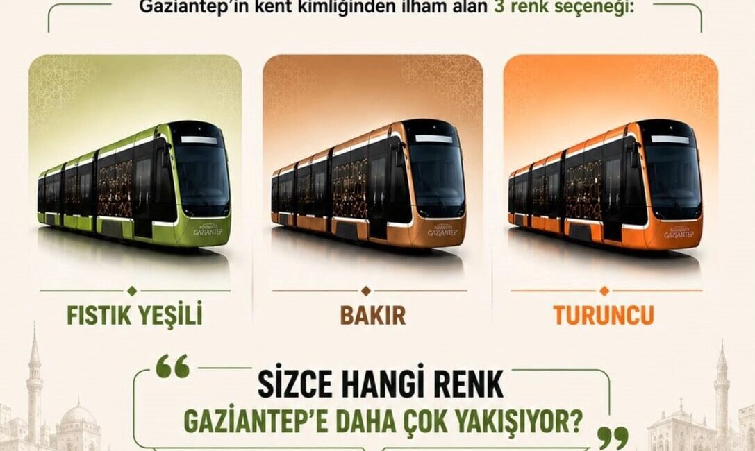 Gaziantep Büyükşehir Belediyesi tarafından kent içi ulaşımda konfor, güvenlik ve
