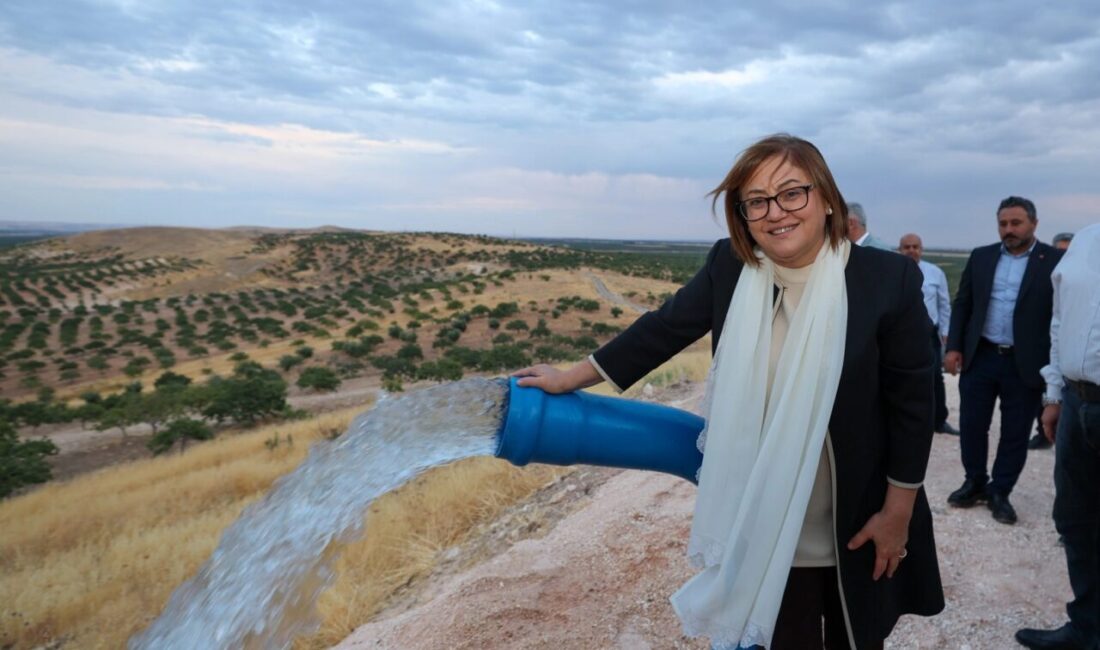Gaziantep Büyükşehir Belediye Başkanı Fatma Şahin, Karkamış’ta hizmete alınan ve