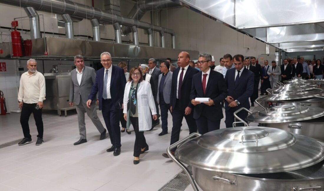 Gaziantep Büyükşehir Belediyesi tarafından yapımı tamamlanan ve tam otomasyon sistemiyle