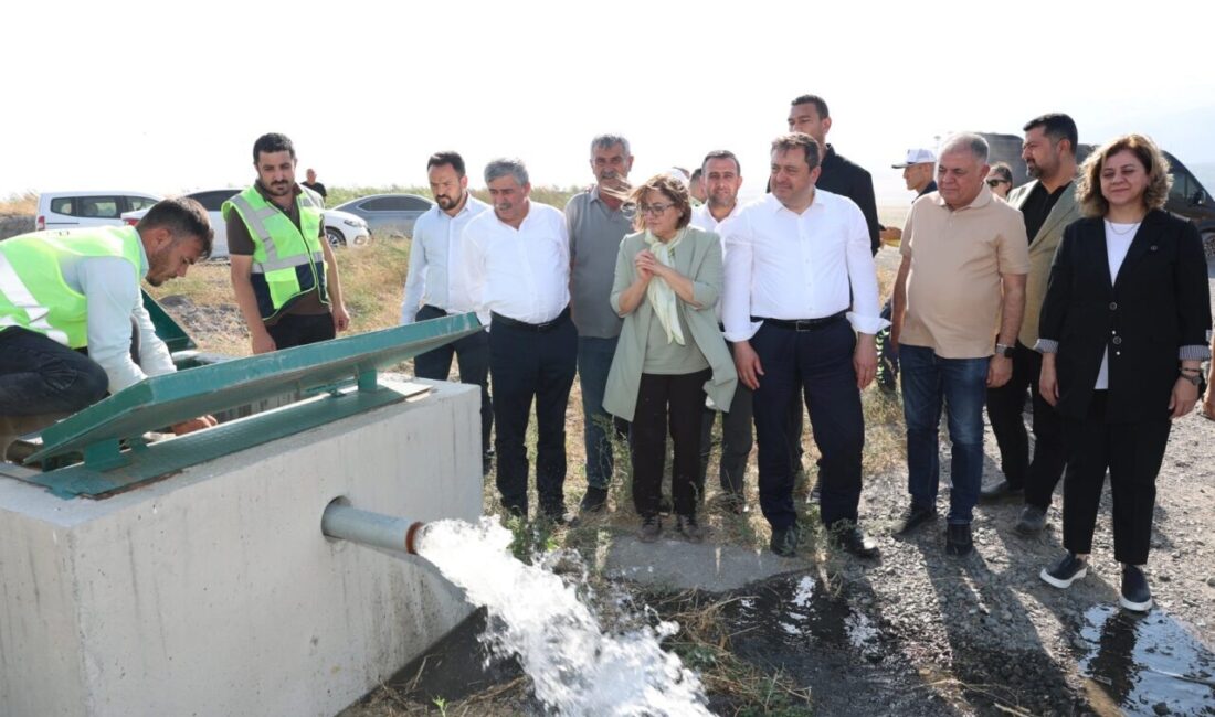 Gaziantep Büyükşehir Belediye Başkanı Fatma Şahin, Kılavuzlu Barajı Sulama Projesi’nin