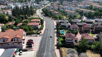 Kocaeli Büyükşehir Belediyesi, Gölcük ilçesi Örcün Mahallesi’nde ulaşım konforunu artırmaya