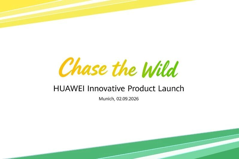 Huawei, 2 Eylül'de Münih'te düzenlenecek "Chase the Wild" kampanya etkinliğinde