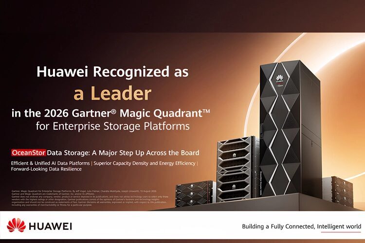 Huawei, Gartner®'ın 2026 Kurumsal Depolama Platformları için Magic Quadrant™ raporunda