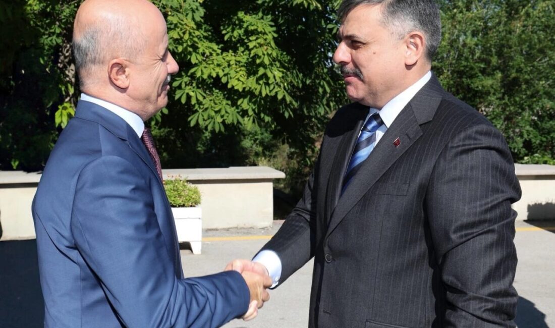 İçişleri Bakanı Mustafa Çiftçi, Yükseköğretim Kurulu (YÖK) Başkanı Prof. Dr.