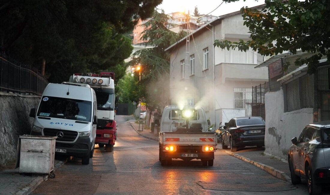 Maltepe Belediyesi, yaz aylarında halk sağlığını korumaya yönelik ilaçlama çalışmalarına