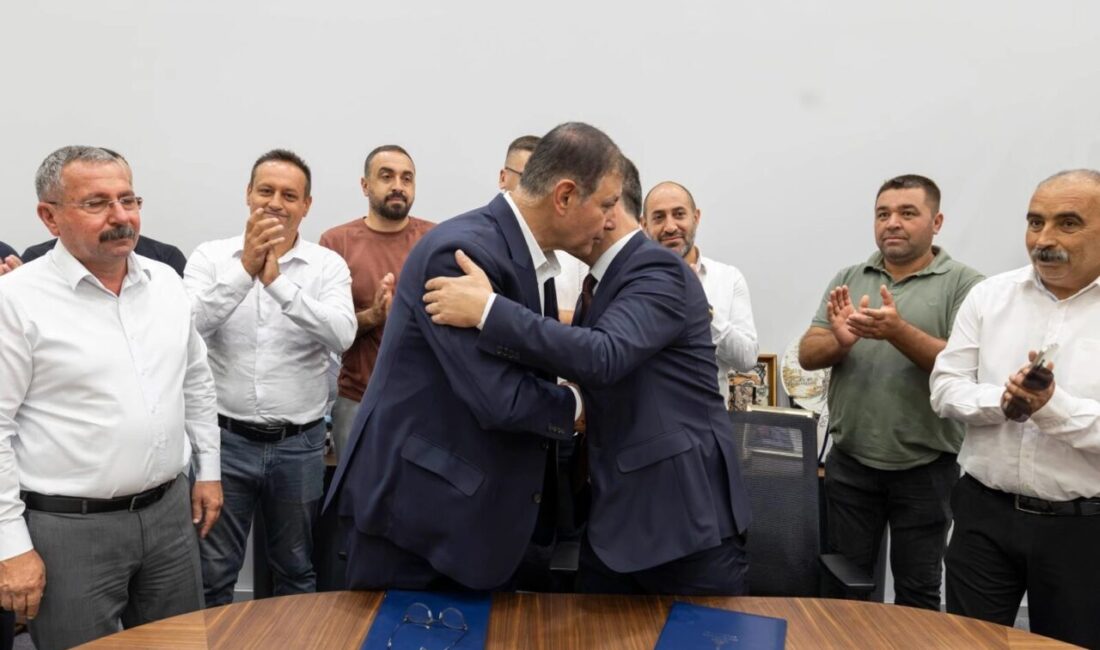 İzmir Büyükşehir Belediyesi ile Belediye-İş Sendikası arasında yürütülen İZBETON toplu