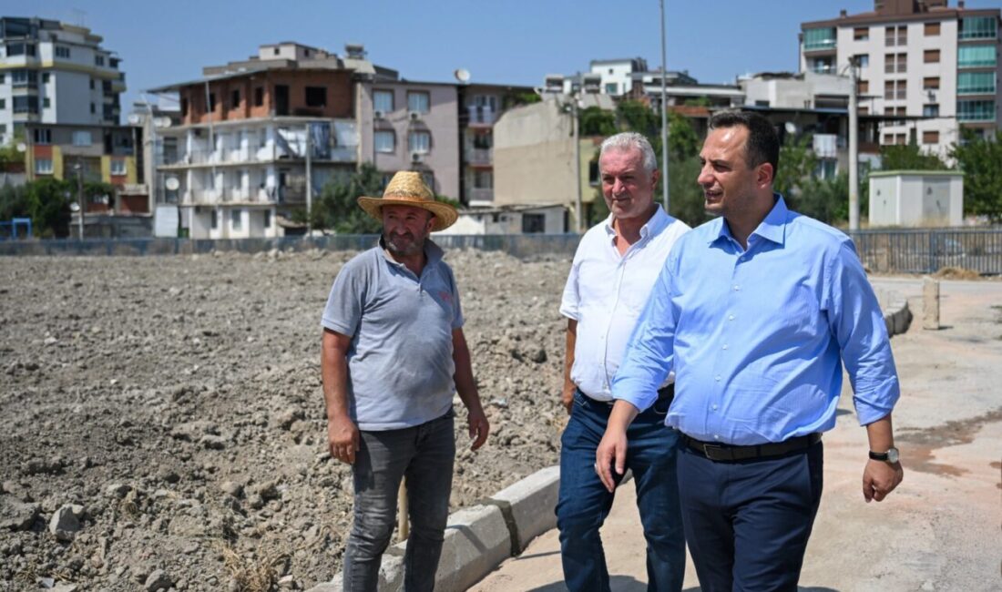 İzmir Bornova’da Kent Bostanları ve dayanışma tarlaları büyüyor. Bornova Belediyesi,