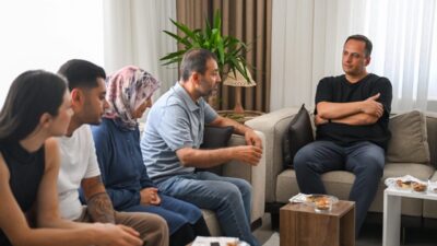 İzmir Bornova Belediye Başkanı Ömer Eşki, 24 Mayıs 2022’de Pençe-Kilit Operasyonu