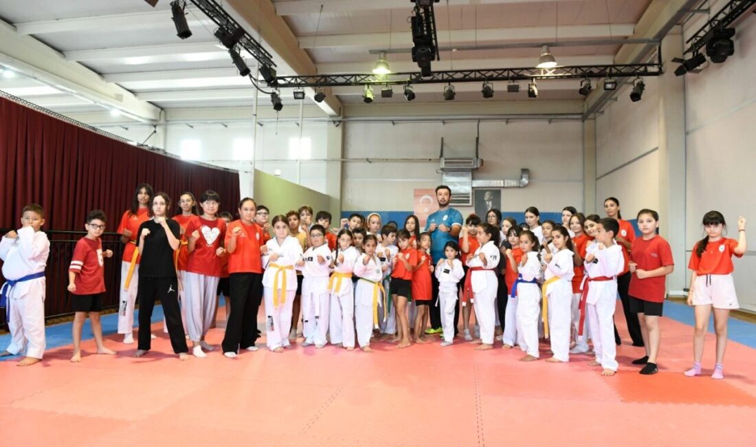 Çiğli Belediyesi Gençlik ve Spor Hizmetleri Müdürlüğü tarafından çocukların, gençlerin