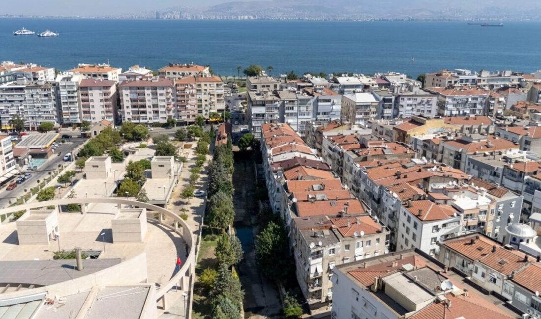 İzmir Körfezi’ne ulaşan en önemli yağmur suyu hatlarından biri olan