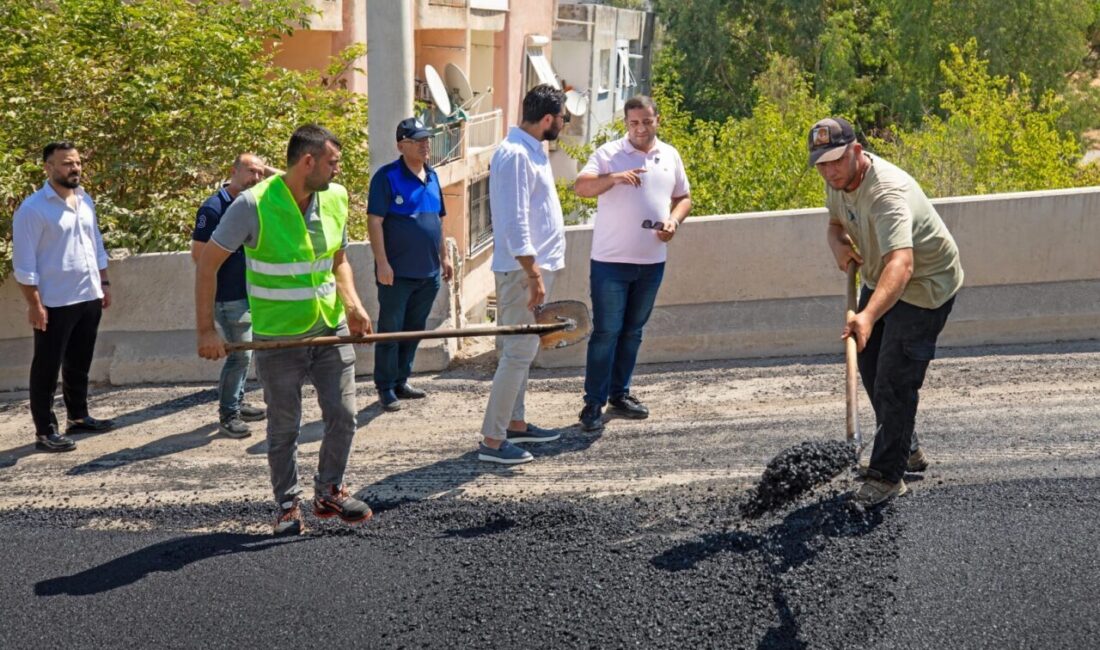 Narlıdere’de asfalt serim çalışmaları aralıksız sürerken, Narlıdere Belediye Başkanı Erman
