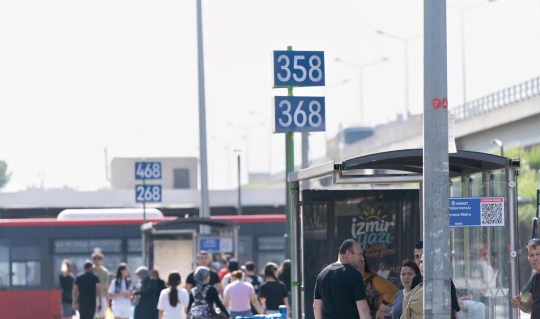 İzmir Büyükşehir Belediyesi, Bornova Aktarma İstasyonu’nda yaya ve ulaşım konforunu