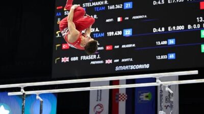 İzmir Büyükşehir Belediyesi Spor Kulübü’nün milli jimnastikçisi Altan Doğan, Artistik