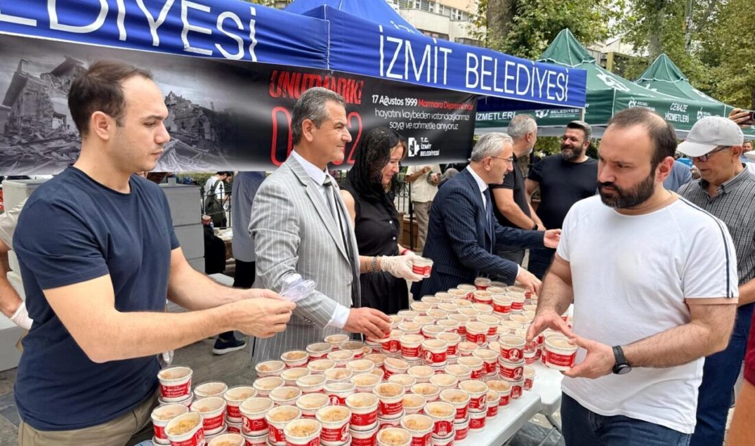 İzmit Belediyesi tarafından 17 Ağustos 1999 Marmara Depremi’nde hayatını kaybeden