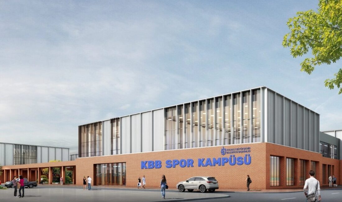 Kocaeli Büyükşehir Belediyesi, İzmit Sanayi Mahallesi’nde yapılacak “Vinsan Spor Kampüsü”