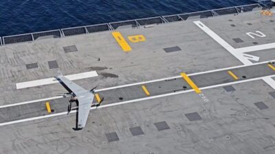 KALKAN DİHA’nın TCG Anadolu ve TCG Burgazada’da test uçuşları başarıyla