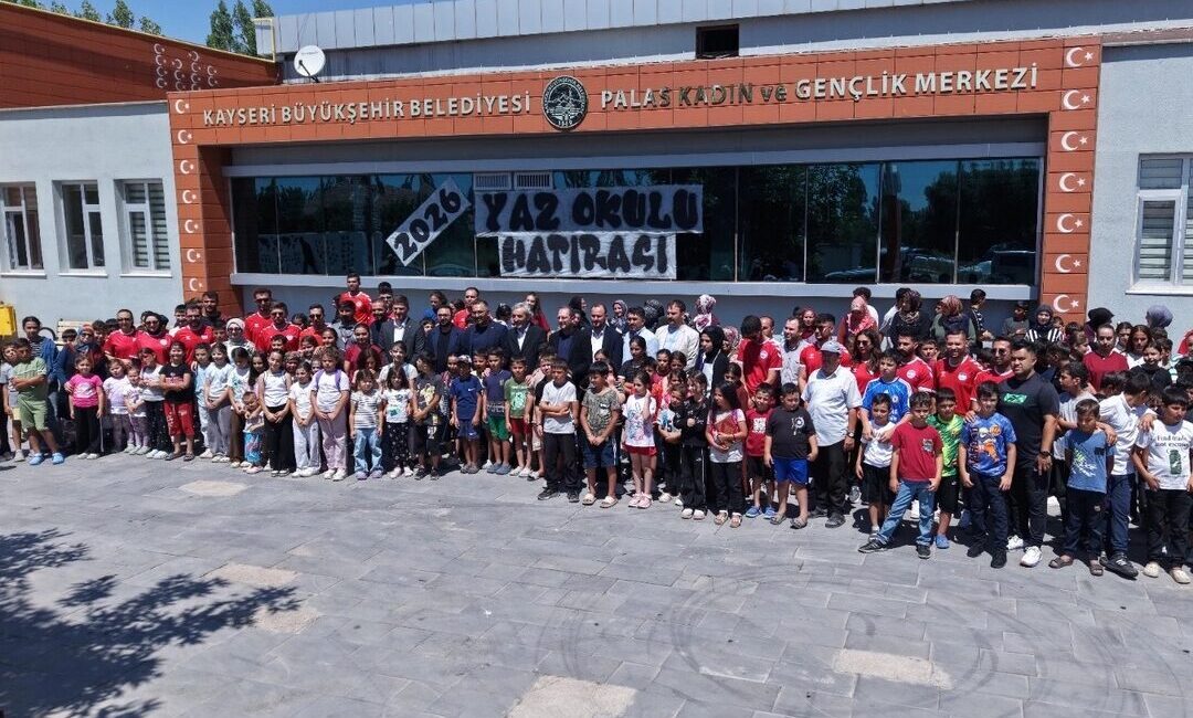 Kayseri Büyükşehir Belediyesi Spor A.Ş. tarafından çocukların ve gençlerin yaz