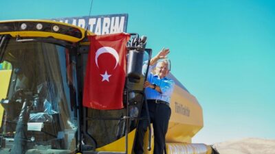 Kayseri Büyükşehir Belediyesi’nin ilkbaharda çiftçilere dağıttığı 360 ton tohumun sahadaki