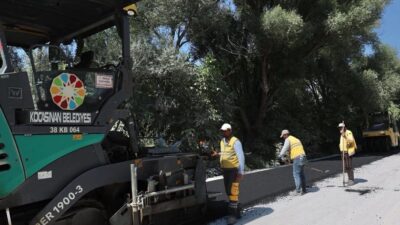 Kayseri Kocasinan Belediyesi, merkez mahallelerde olduğu gibi kırsal mahallelerde de