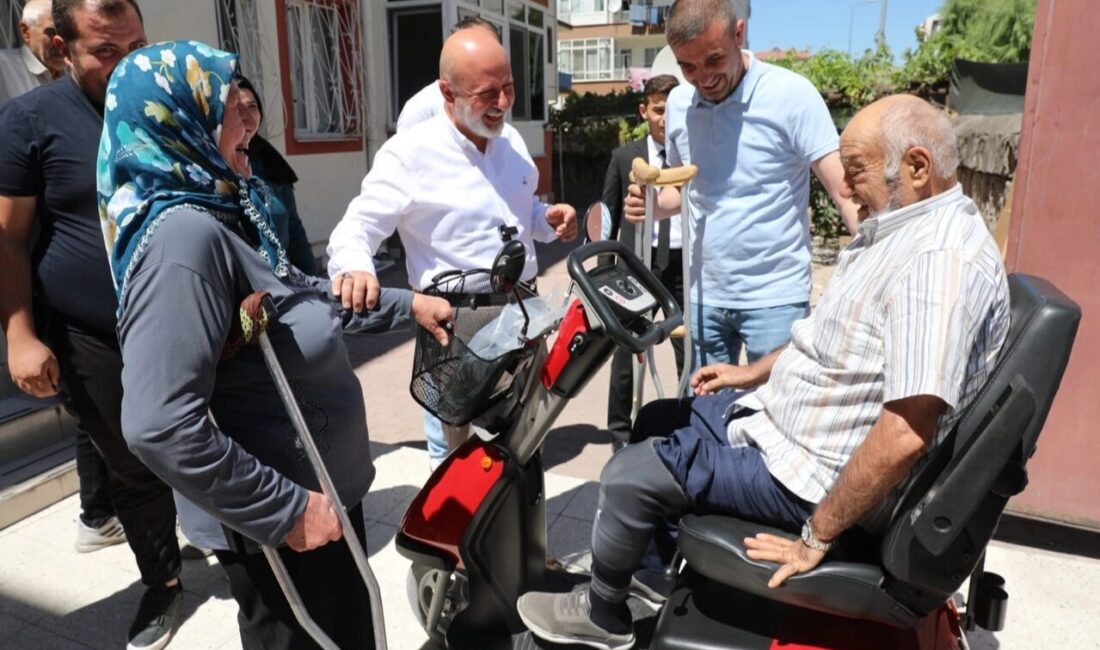 Kayseri Kocasinan Belediyesi, engelli bireylerin günlük yaşamlarını kolaylaştırmak amacıyla hizmete