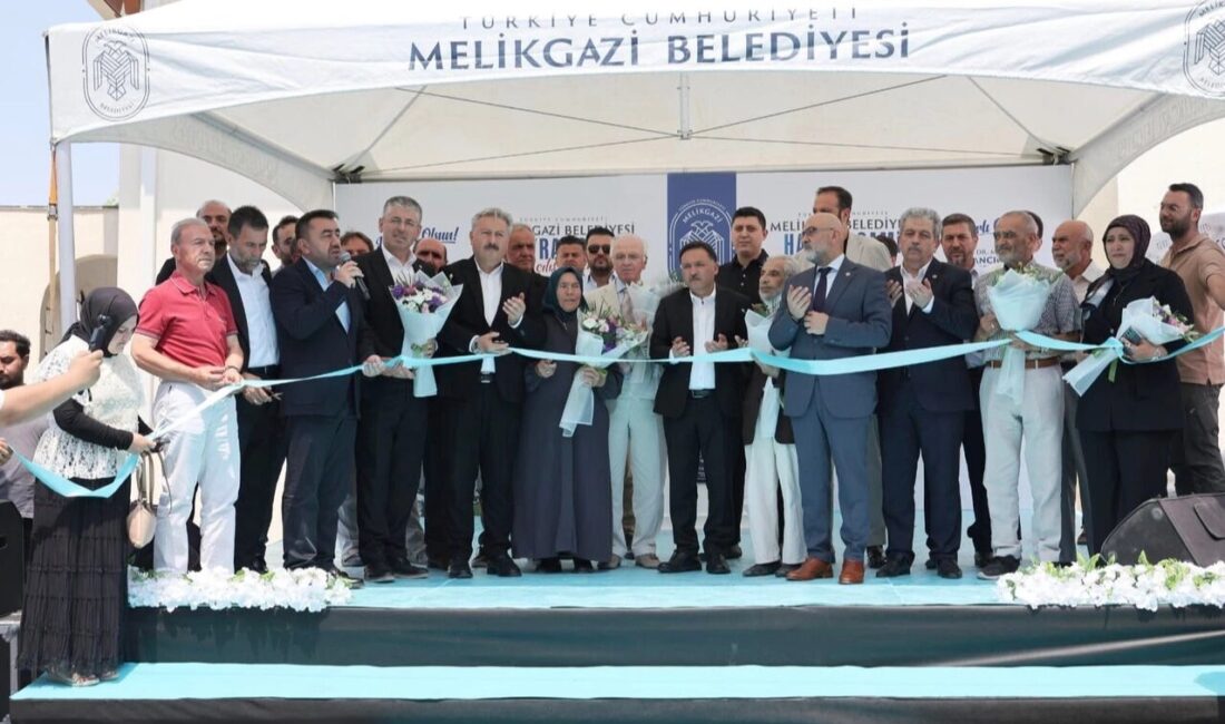 Kayseri Melikgazi Belediyesi, Selçuklu Mahallesi'nde yapımını tamamladığı, geleneksel mimari yapısıyla