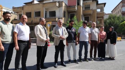 Kayseri Melikgazi Belediyesi, Aydınlıkevler Mahallesi’nde toplam 3 bölgede gerçekleştirdiği kentsel