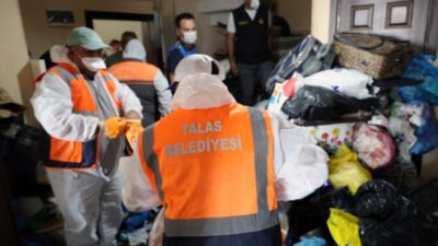 Kayseri Talas Belediyesi, Mevlana Mahallesi Papatya Caddesi’nde bulunan bir konutla