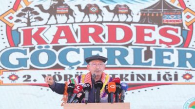 CHP Genel Başkanı Kemal Kılıçdaroğlu, Mersin'deki Yörük etkinliğinde yaptığı konuşmada
