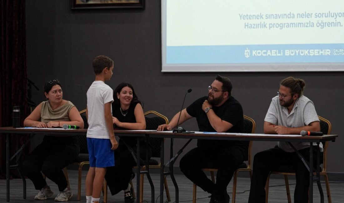 Kocaeli Büyükşehir Belediyesi’nin Eylül ayında gerçekleştirilecek Konservatuvar Yetenek Sınavları için