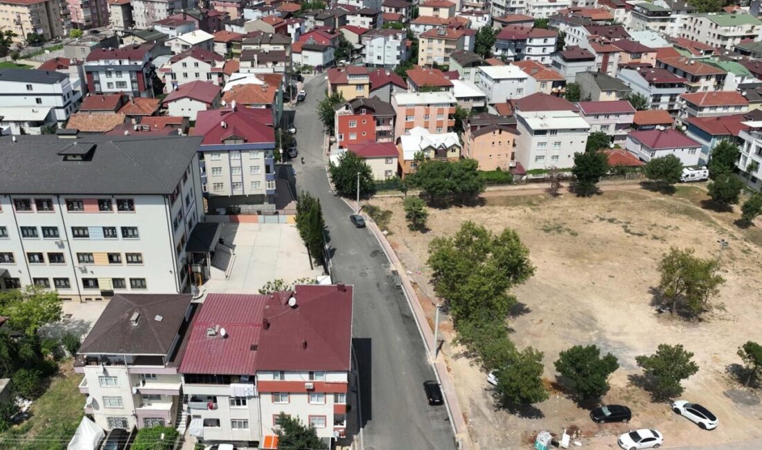 Kocaeli Büyükşehir Belediyesi, Darıca Kazım Karabekir Mahallesi Mevlana Caddesi’ni altyapı
