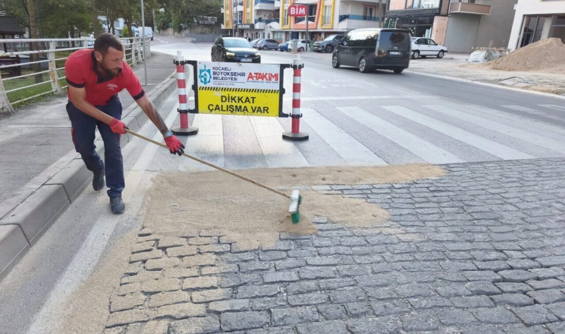 Kocaeli Büyükşehir Belediyesi, İzmit’in merkezinden kırsal mahallelerine kadar ulaşım altyapısını