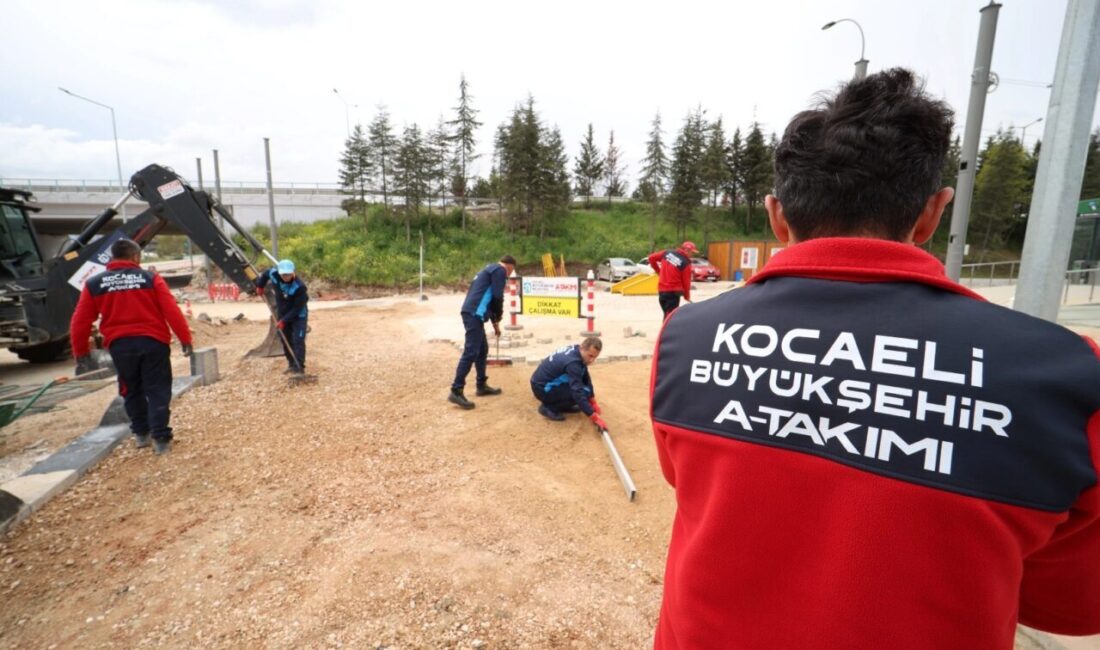 Kocaeli Büyükşehir Belediyesi’nin sahadaki en güçlü hizmet ekiplerinden A Takımı,