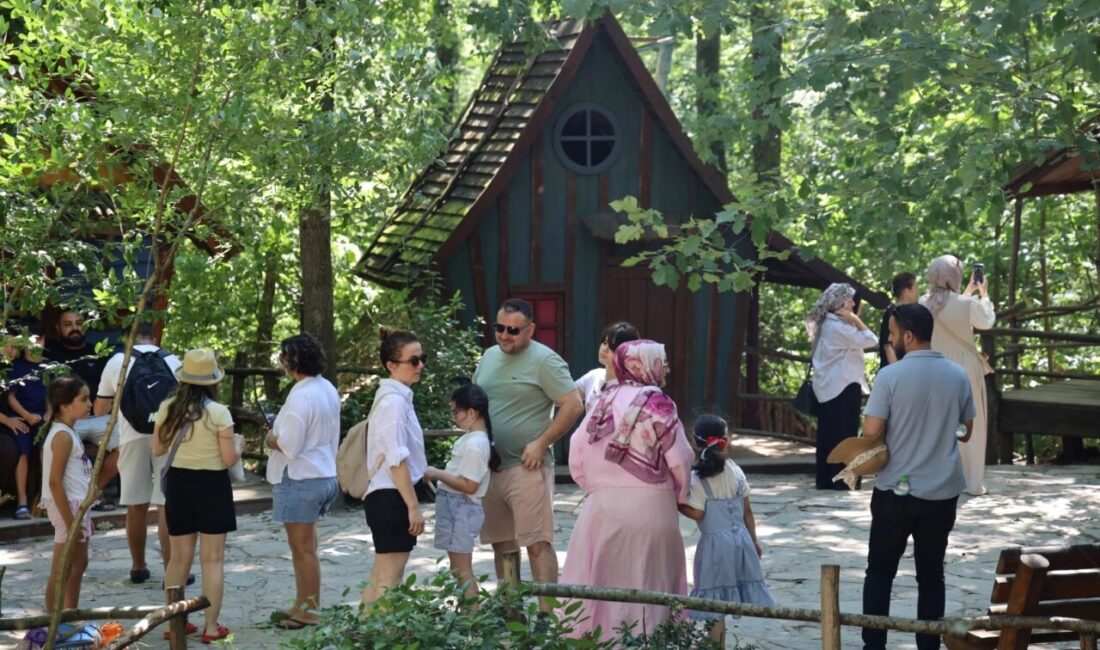 Kocaeli Büyükşehir Belediyesi’nin gözde yaşam alanlarından Ormanya Doğal Yaşam Parkı,