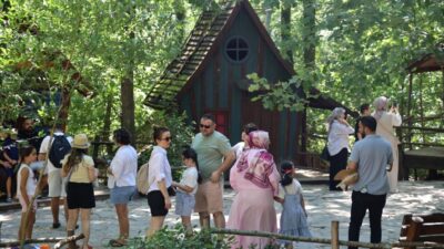 Kocaeli Büyükşehir Belediyesi’nin gözde yaşam alanlarından Ormanya Doğal Yaşam Parkı,