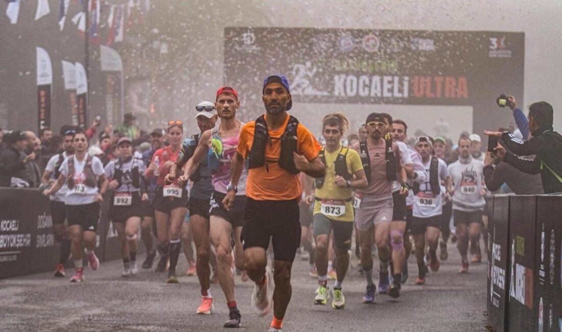 Kocaeli Büyükşehir Belediyesi’nin Kartepe Kuzuyayla’da düzenlediği Ultra Trail yarışmasında 50