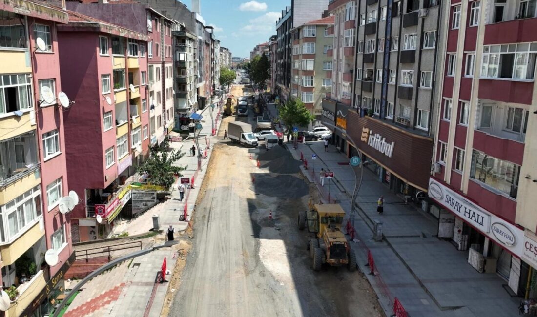 Kocaeli Büyükşehir Belediyesi, Gebze’nin yoğun kullanılan ulaşım güzergâhlarından Şehit Numan