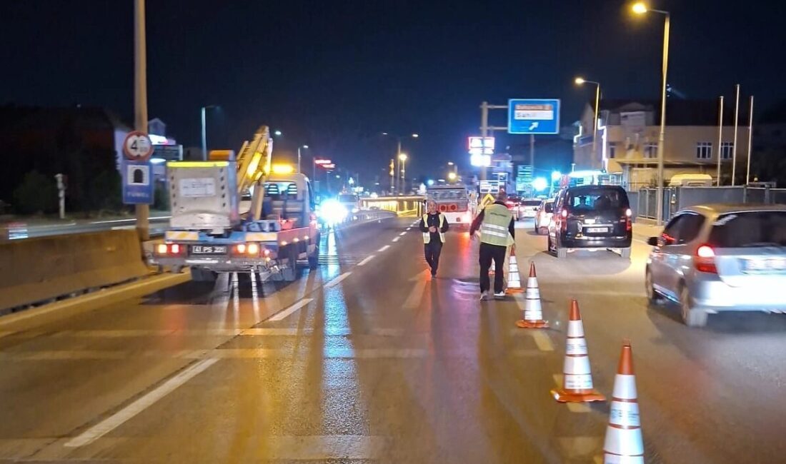 Kocaeli Büyükşehir Belediyesi, sürüş güvenliği ve konforunun artırılması amacıyla Başiskele