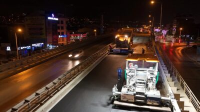 Kocaeli Büyükşehir Belediyesi, Yahya Kaptan Köprüsü’nün Kandıra ve Gölcük istikametlerinde