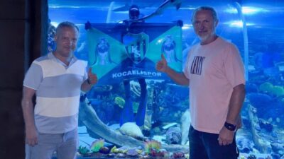 Kocaelispor’un unutulmaz isimlerinden Kaan Dobra, eşi Sylwia Dabrowski ve Polonya’dan