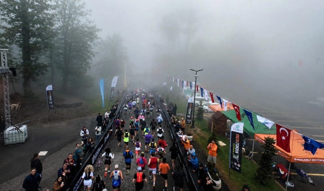 Kocaeli Büyükşehir Belediyesi’nin Kartepe Kuzuyayla’da düzenlediği Ultra Trail organizasyonu, profesyonel