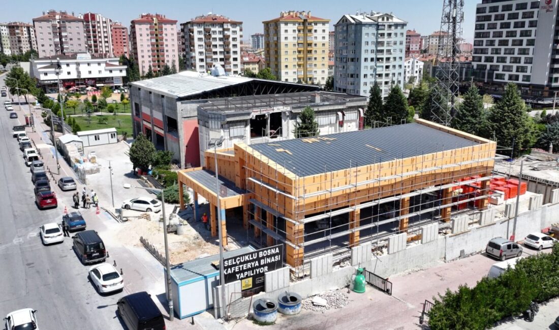 Konya Büyükşehir Belediyesi tarafından şehre kazandırılacak Bosna Hersek FERA Şubesi’nde