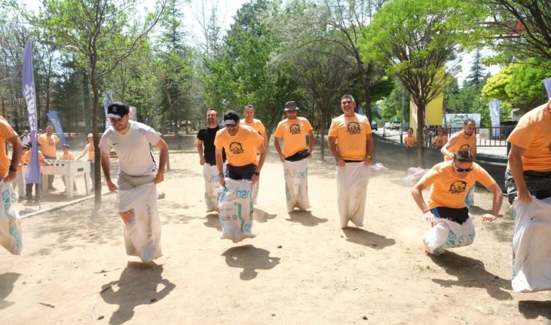Konya Büyükşehir Belediyesi’nin aile bağlarını güçlendirmek amacıyla Çumra Apa Spor