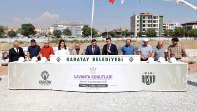Konya Karatay Belediyesi öncülüğüyle kurulan Karatay Lavanta Konutları Konut Yapı