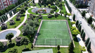 Karatay Belediyesi tarafından ilçedeki okulların ve ihtiyaç duyulan mahallelerin spor