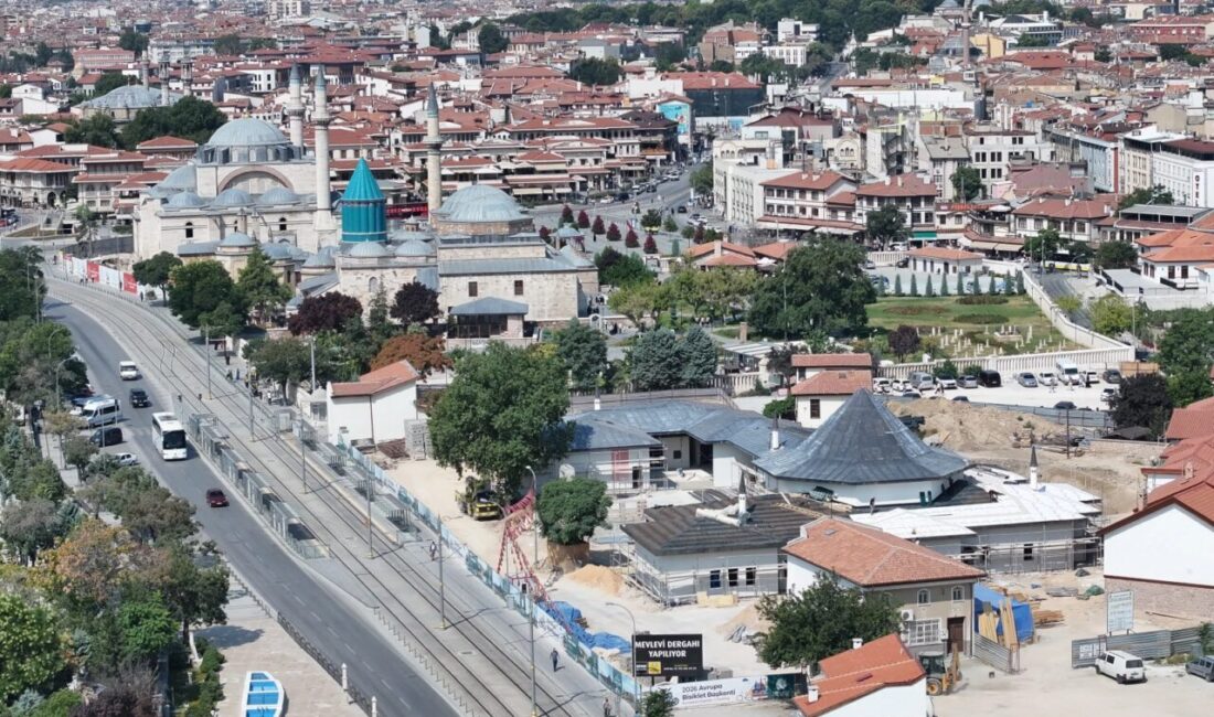 Konya Büyükşehir Belediye Başkanı Uğur İbrahim Altay, “Mevlana Türbesi Arkası